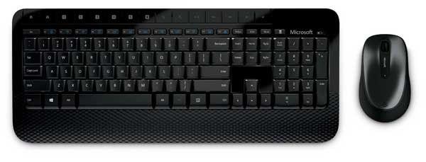Microsoft Wireless Comfort Desktop 5050 - Black. Wireless, Ergonomic  Keyboard and Mouse Combo. Built 
